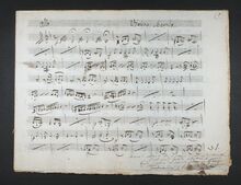 Partition violons II, viole de gambe Concerto, D minor, Donizetti, Gaetano