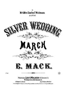 Partition complète, Silver Wedding March, Mack, Edward