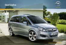 Catalogue Opel Zafira