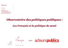 IFOP : Les Français et la politique de santé