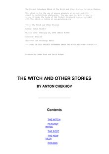 The Witch and other stories