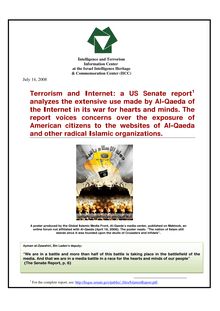 Terrorism and Internet