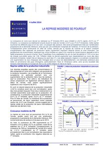 Croissance en zone euro - Rapport de l INSEE