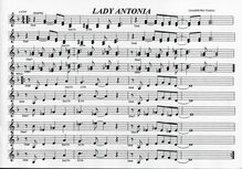 Partition complète, Lady Antonia, Tonoli, Giampietro