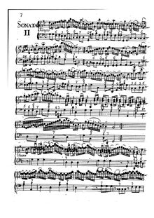Partition Sonata No.2, Sonata I, op.1, Sonata I a violino o flauto e basso da camera