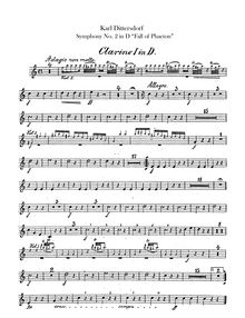Partition trompette 1, 2 (D), 6 Symphonies after Ovid s Metamorphoses