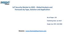 IoT Security Market Share, Size, Growth & Forecast 2025 |The Insight Partners