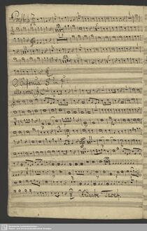 Partition cor 1, Symphony en F major, F major, Rosetti, Antonio par Antonio Rosetti