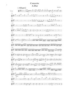 Partition altos, Concerto Grosso en A major, A, Seyfert, Martin