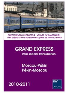 Grand Transsibérien Express - Grand transsiberien express