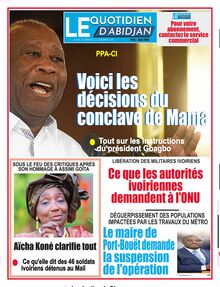 Le Quotidien d’Abidjan N° 4201 - du mercredi 14 septembre 2022