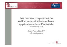 Sommaire Cours ISA-France- Communications sans fil -V3.1 octobre2008