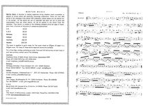 Partition complète et parties, Pièce en trio, Op.7, Sauzay, Eugène