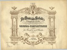 Partition complète, Andante und Variationen, Mendelssohn, Felix par Felix Mendelssohn