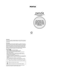 Manuel de branchement à l ordinateur - Pentax  Optio S4