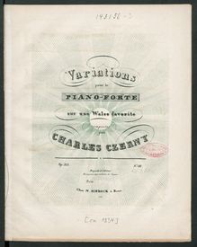 Partition No.3 - Variations sur une walse favorite, Les Elegantes