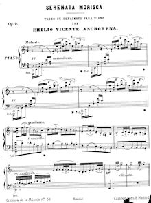 Partition de piano, Concierto para Piano, Op.9, Piano Concerto