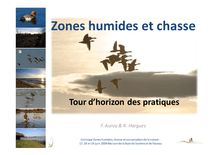 Zones humides et chasse