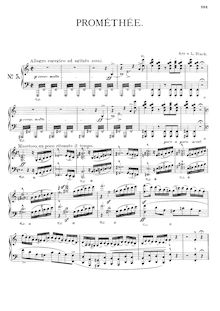 Partition complète, Prometheus, Symphonic Poem No.5, Liszt, Franz
