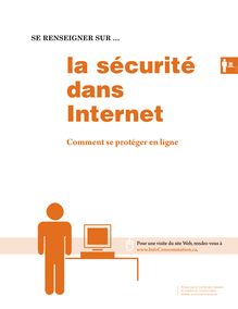 la sécurité dans Internet