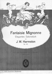 Partition complète, Fantaisie Mignonne, Op.145, Harmston, John William