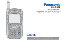 Notice Téléphone portable Panasonic Global  G51E