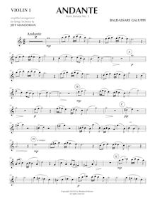 Partition Set of parties (avec en option continuo), Piano Sonata No.5