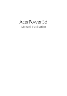 Notice Ordinateur de bureau Acer  Power SD