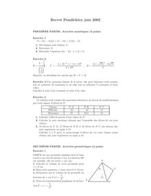 Brevet 2002 mathematiques pondichery