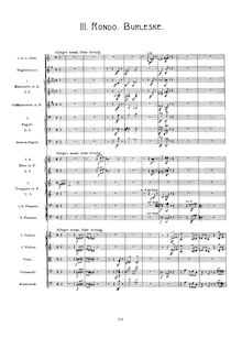 Partition , Allegro assai. Sehr trotzig., Symphony No.9, Mahler, Gustav