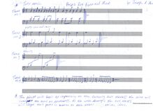 Partition complète, Duet pour Piano et Mime, Mann, Joseph Arthur