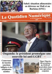 Le Quotidien Numérique d’Afrique N° 2203 - du mercredi 31 mai 2023