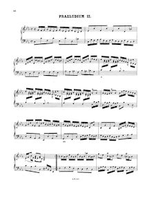 Partition Prelude et Fugue No.2 en C minor, BWV 871, Das wohltemperierte Klavier II