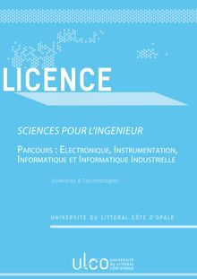 Electronique, Instrumentation - LICENCE Sciences pour l Ingénieur ...
