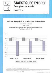 Indices des prix à la production industrielle