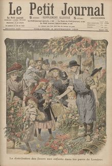LE PETIT JOURNAL SUPPLEMENT ILLUSTRE  N° 938 du 08 novembre 1908