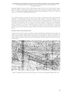 La Reforma del ingeniero Luis de Justo en el puente medieval de Zamora (1905-1907)