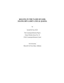 KILLING IN THE NAME OF GOD: OSAMA BIN LADEN AND AL QAEDA