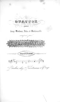 Partition , quatuor en G major, Hob.III:4, corde quatuors, Haydn, Joseph