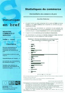 15/01 STATISTIQUES EN BREF - TH. 4 INDUSTRIE, COMMERCE ET SERVI