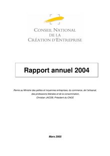 Rapport annuel 2004