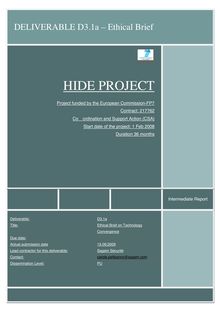 Download - HIDE Ethical Brief nov 07