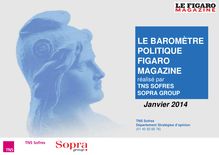 Baromètre politique - janvier 2014