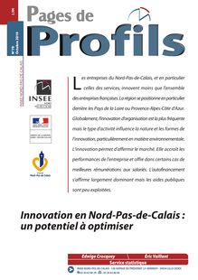 Innovation en Nord-Pas-de-Calais :un potentiel à optimiser
