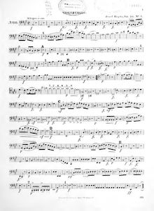 Partition violoncelle, corde quatuors, Op.55, Haydn, Joseph