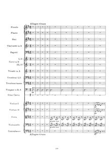 Partition Overture, Semiramide, Melodramma tragico in due atti, Rossini, Gioacchino