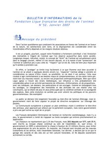 BULLETIN D'INFORMATIONS de la Fondation Ligue française des droits ...