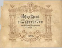 Partition couverture couleur, Egmont, Op.84, Musik zu Goethe s Trauerspiel Egmont