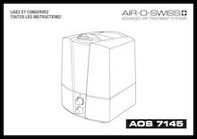 Notice Purificateur d air Air-O-Swiss  AOS 7145 Ultrasonic