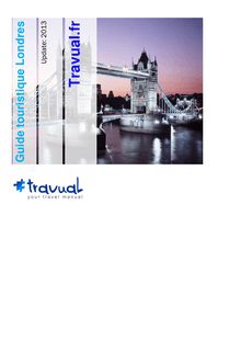 Guide touristique 2013 : Londres